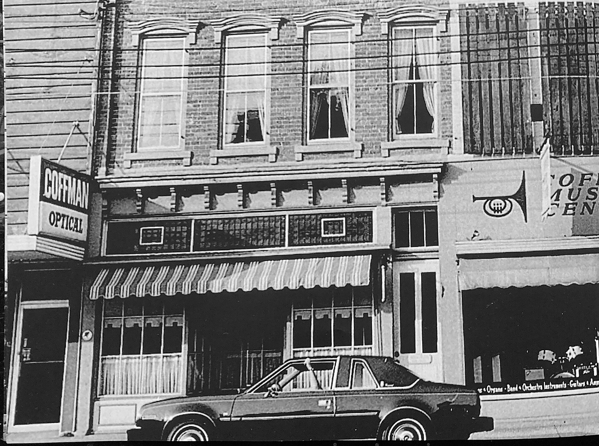Front street Marietta Ohio 2 1975, by Christopher Flach