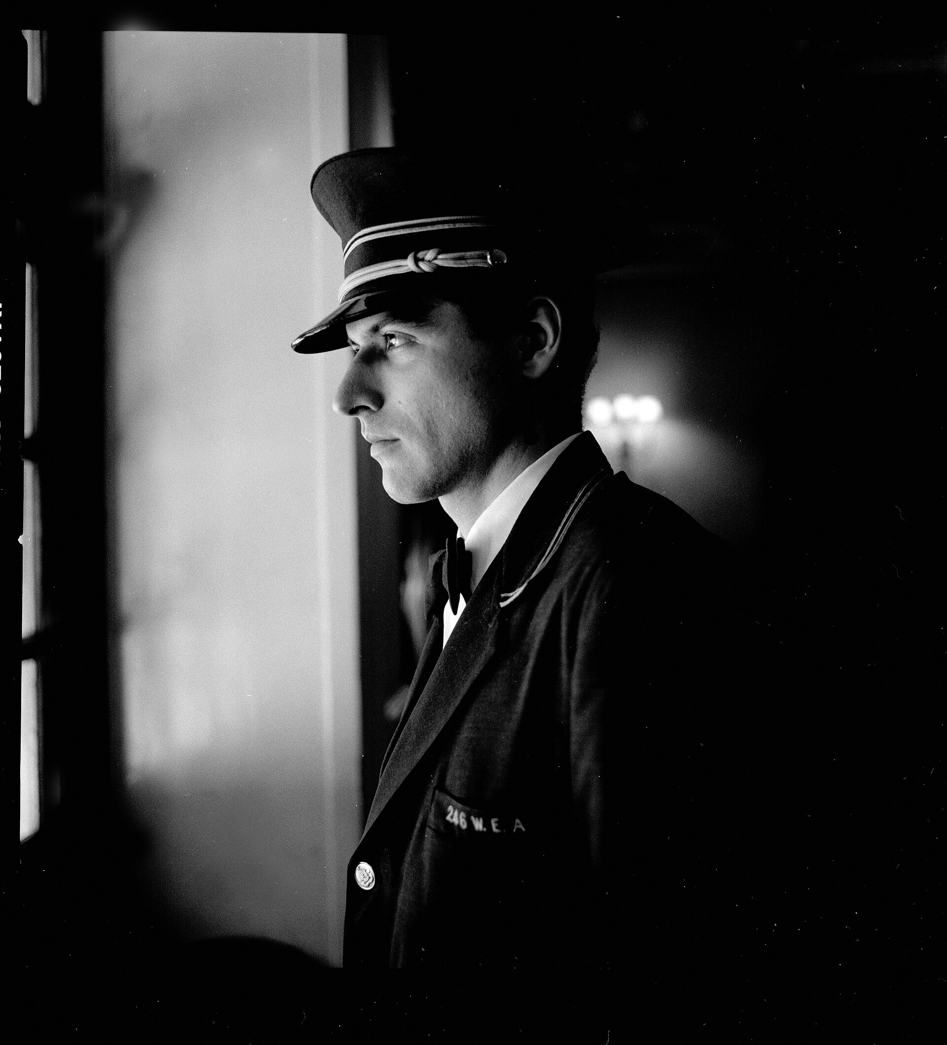 Jeff doorman upper west side nyc, by Christopher Flach